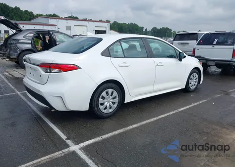 2021 Toyota Corolla L из США, поврежденный, VIN 5YFDPMAEXMP164768